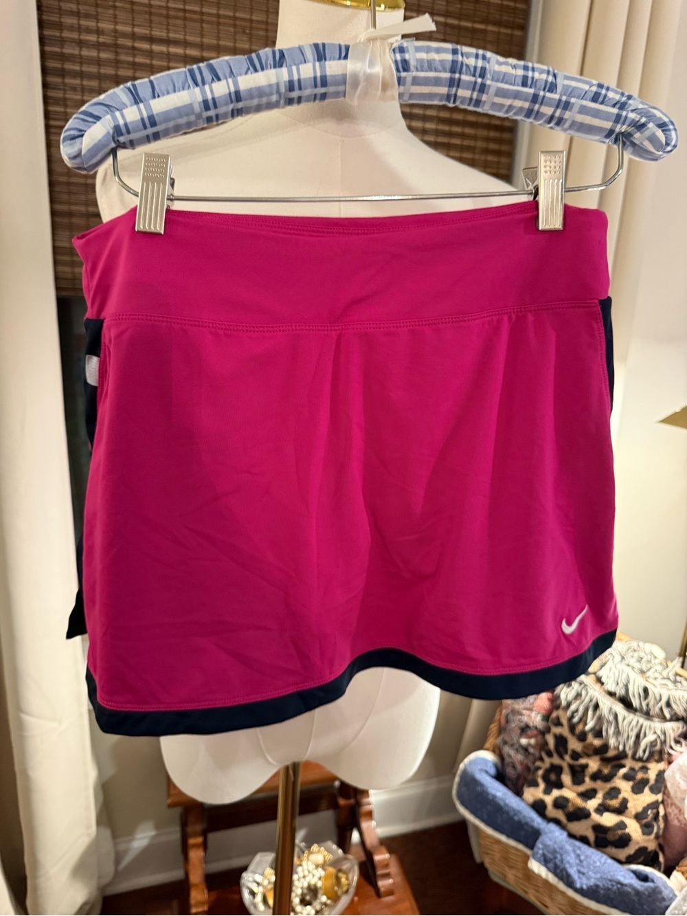 Nike Women’s Fuchsia Athletic Skort with Black Trim